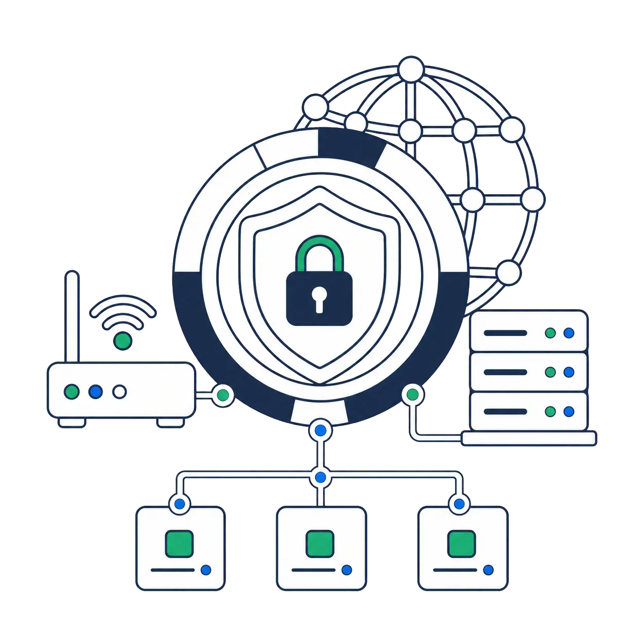 Private VPN illustration