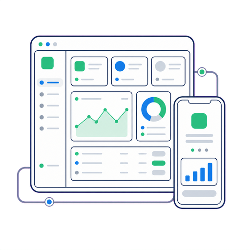 App development service illustration